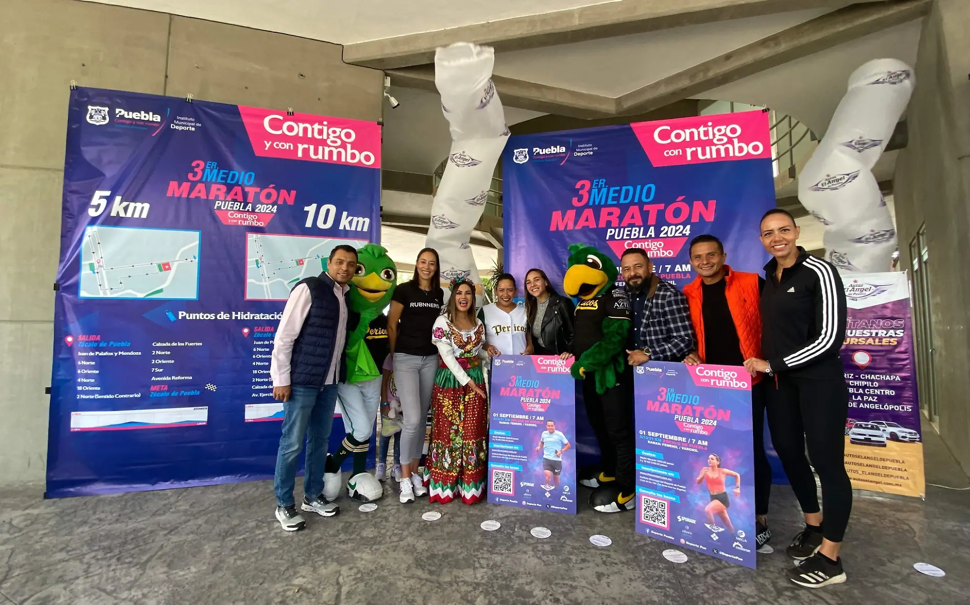 presentacion medio maraton puebla 2024